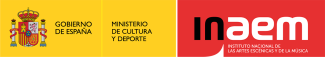 Logo INAEM Logo INAEM collé avec celui du gouvernement d'Espagne